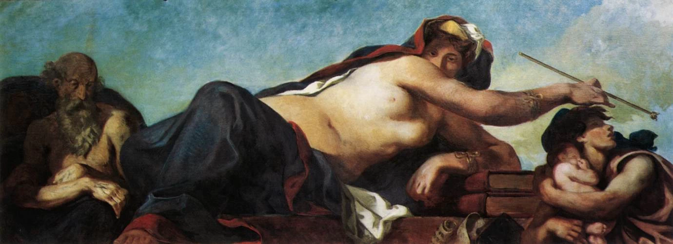 La Giustizia - Salon du Roi, Palais Bourbon, Paris